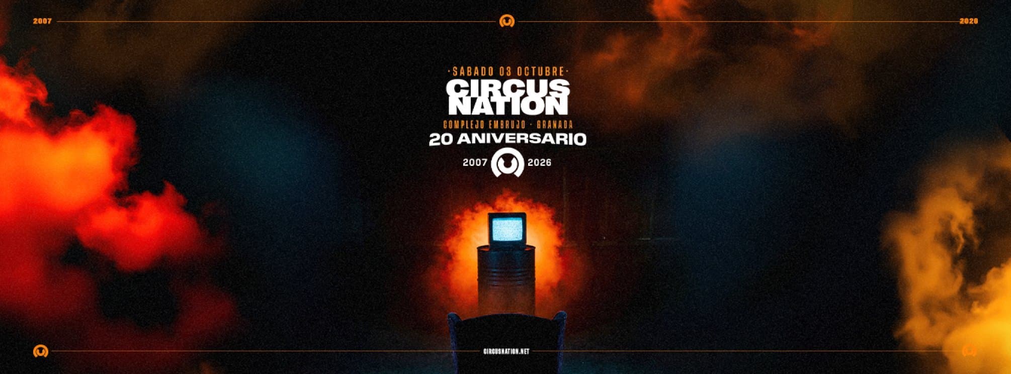 CIRCUS NATION 2026 - 20 ANIVERSARIO - Complejo Embrujo Granada