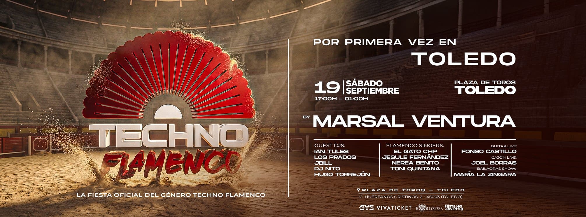 TECHNO FLAMENCO PLAZA DE TOROS DE TOLEDO | 19 DE SEPTIEMBRE