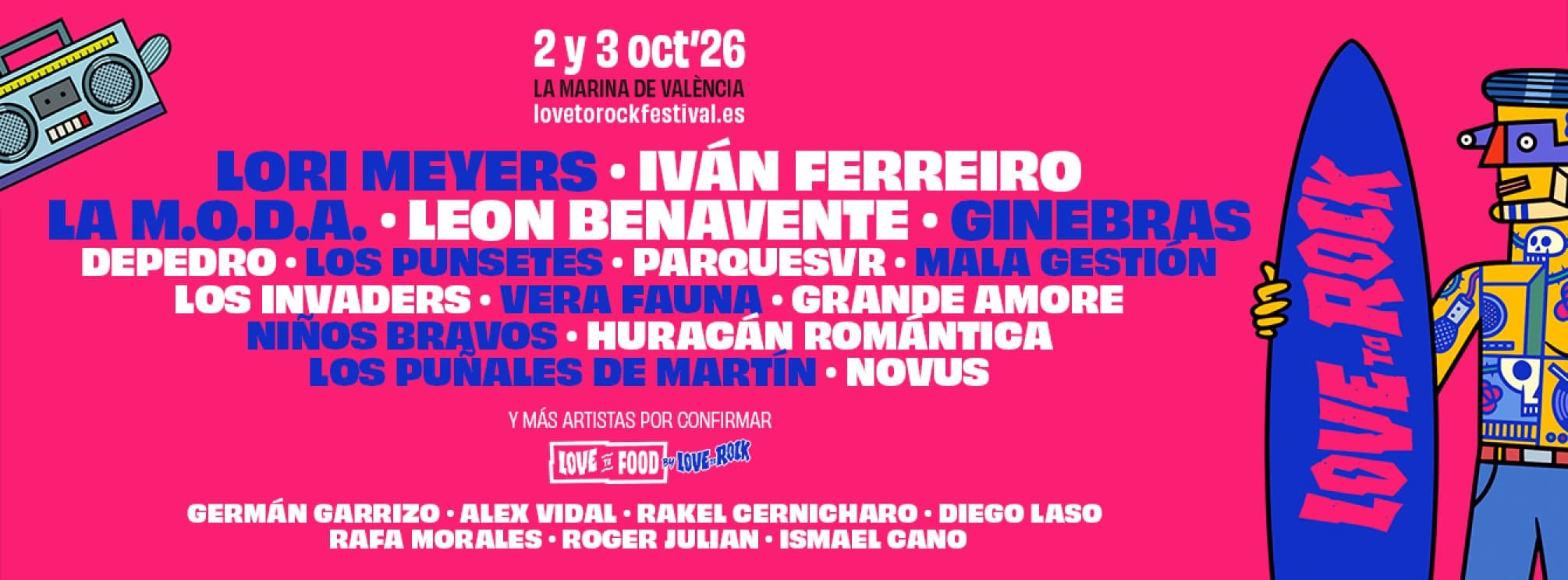 Love To Rock Festival 2026 - Abonos