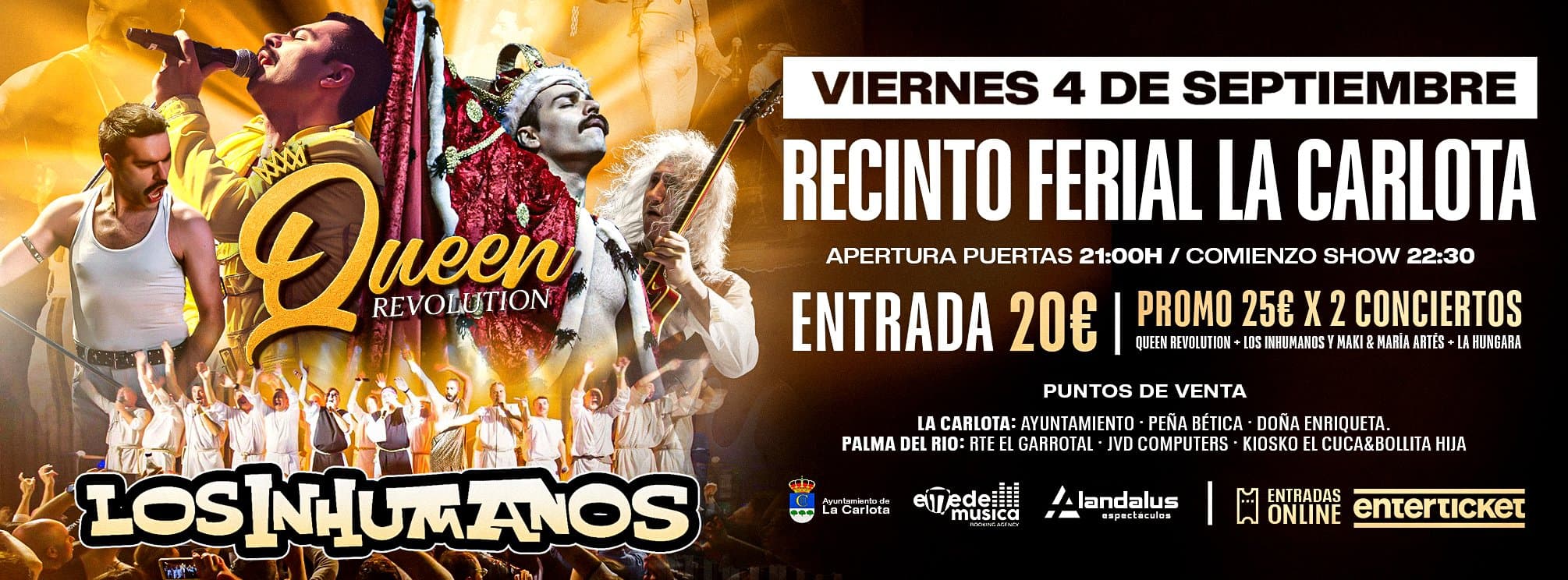 Queen revolution & los inhumanos