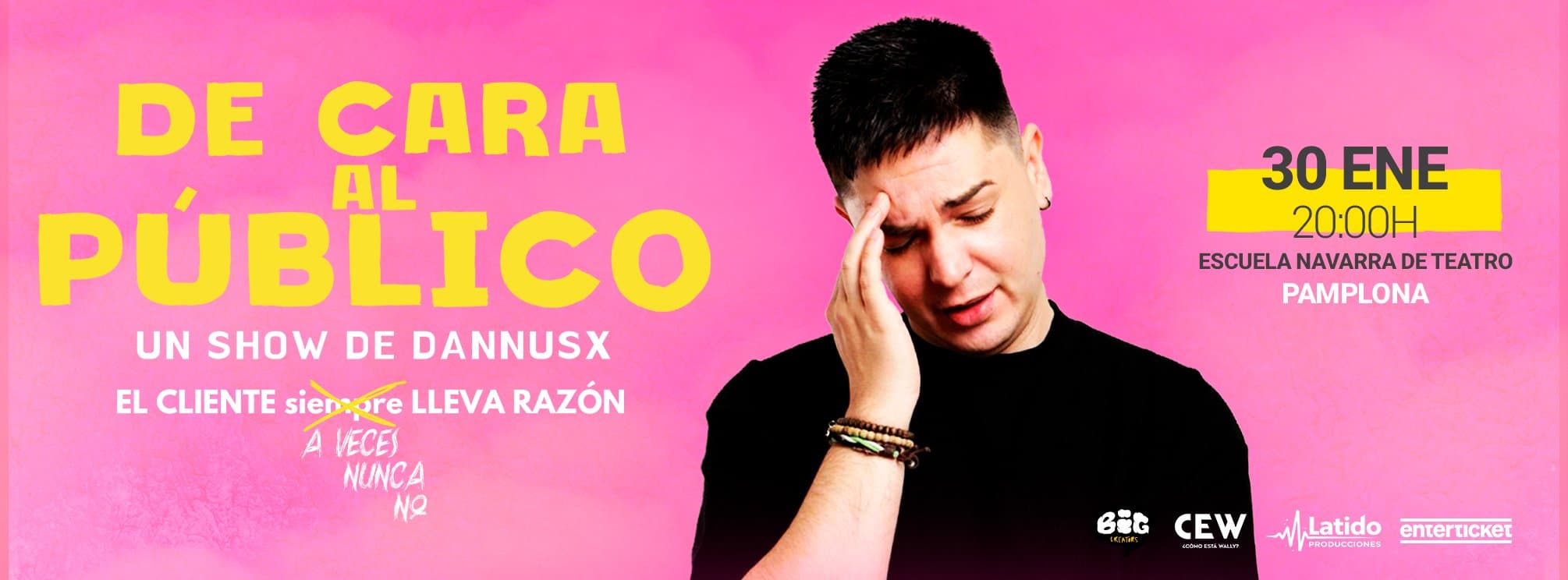 "DE CARA AL PÚBLICO" UN SHOW DE DANNUSX EN PAMPLONA