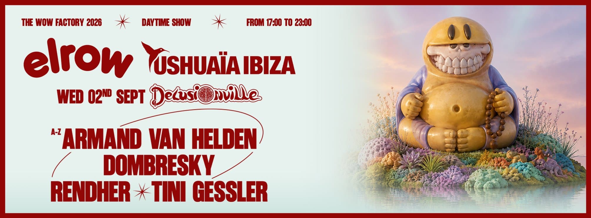 elrow @ Ushuaia - 02/09/2026
