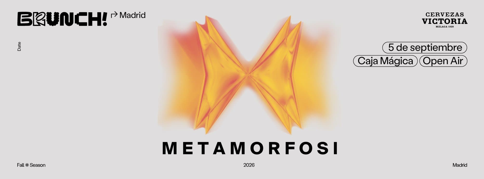 Metamorfosi presented by Brunch Electronik Madrid 05.09