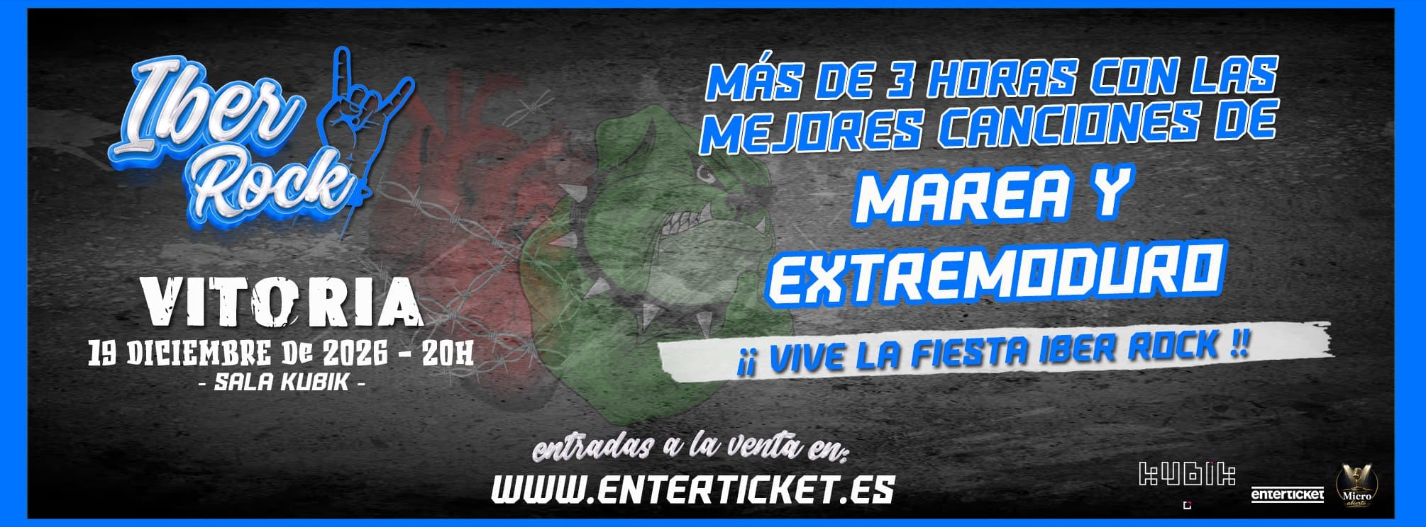 IBER ROCK TRIBUTOS : EXTREMO+MAREA - VITORIA