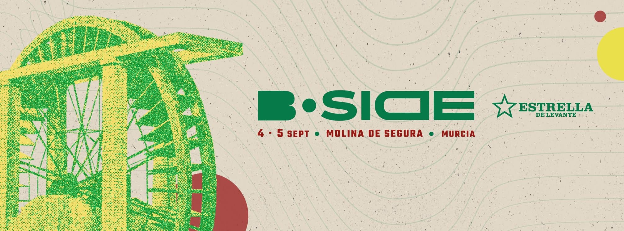 B-SIDE FESTIVAL 2026 - MOLINA DE SEGURA - SÁBADO 5 DE SEPTIEMBRE