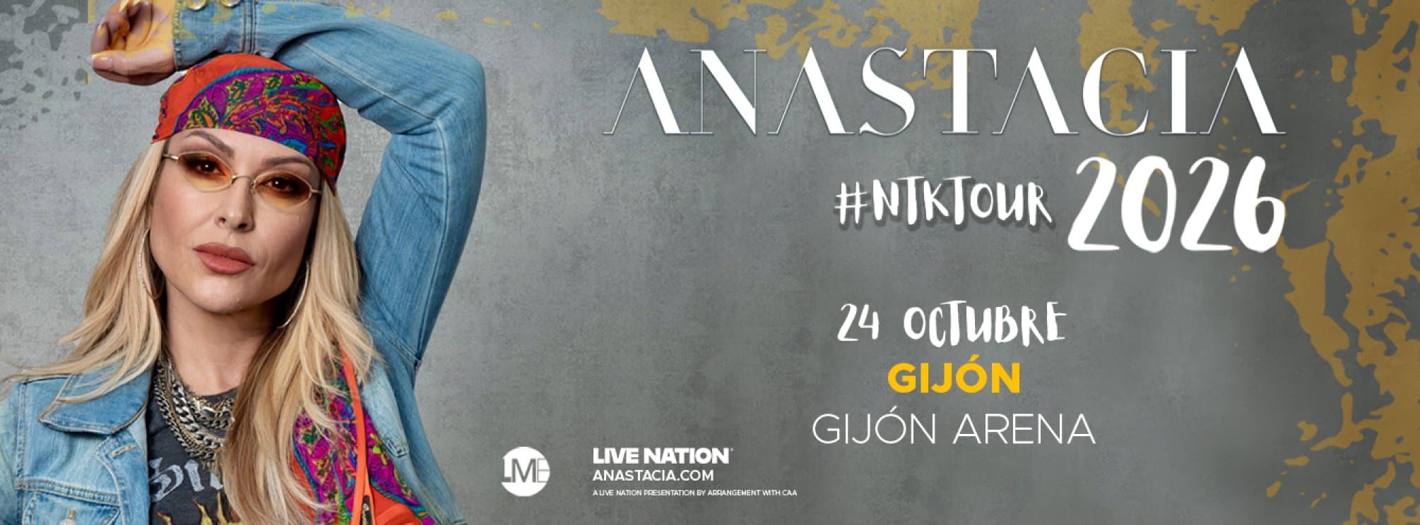 Anastacia #NTKTOUR2026 - 24 de octubre 2026