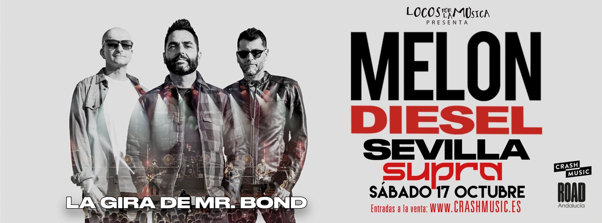 CONCIERTO MELON DIESEL - SEVILLA - SALA SUPRA - SÁBADO 17 DE OCTUBRE