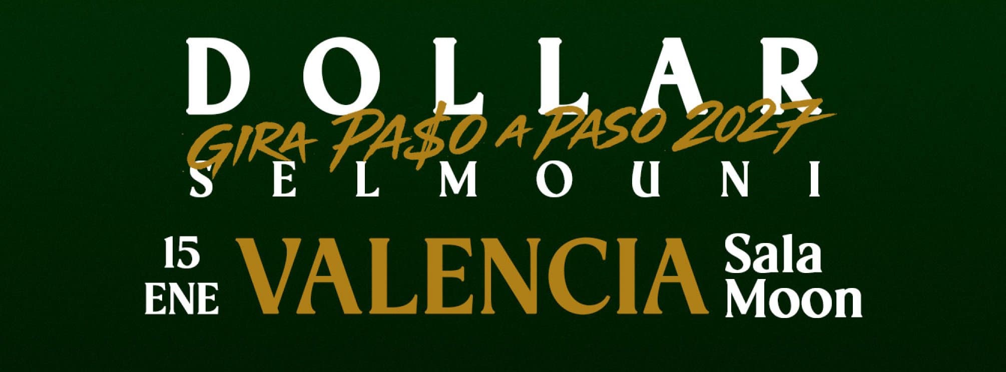 Concierto Dollar Selmouni En Valencia