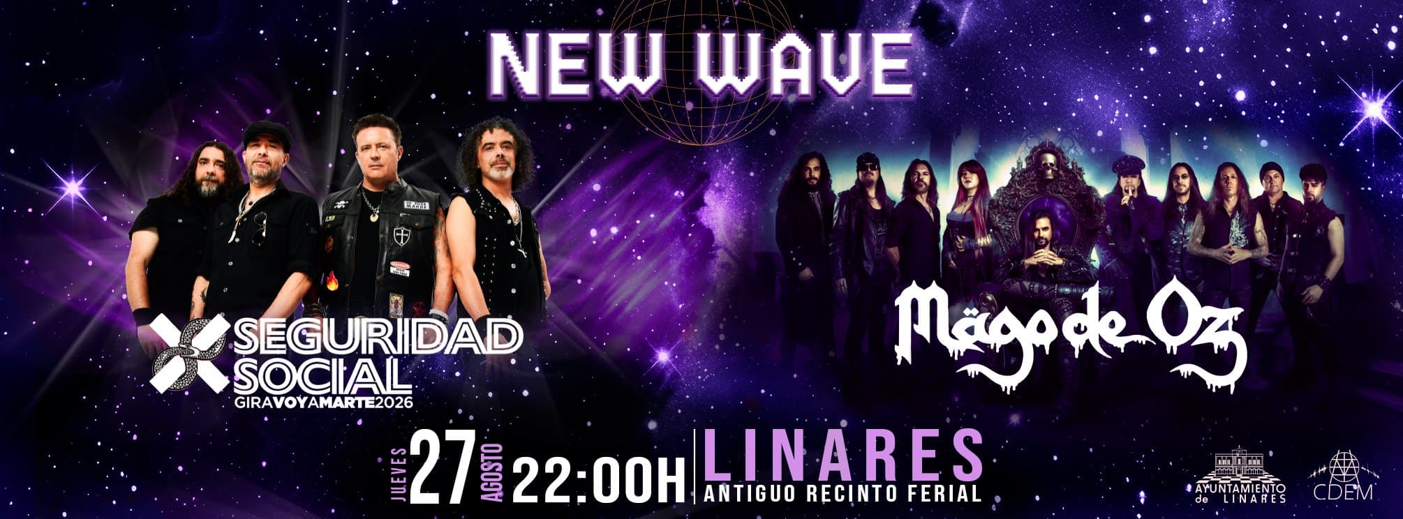 NEW WAVE - SEGURIDAD SOCIAL & MAGO DE OZ
