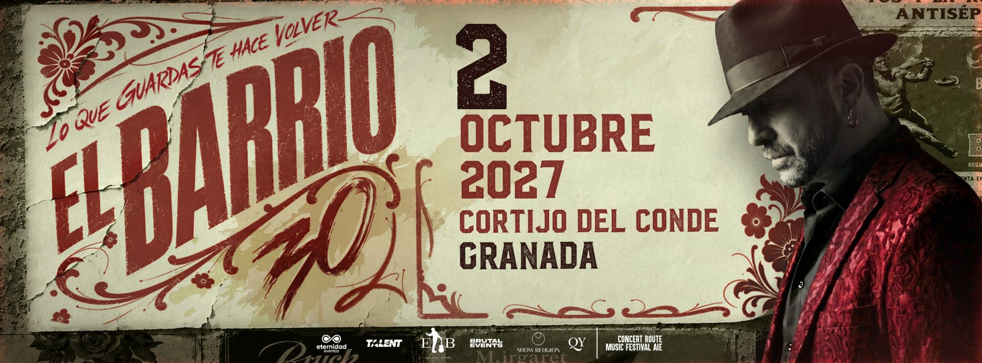 El Barrio Granada Gira 2027