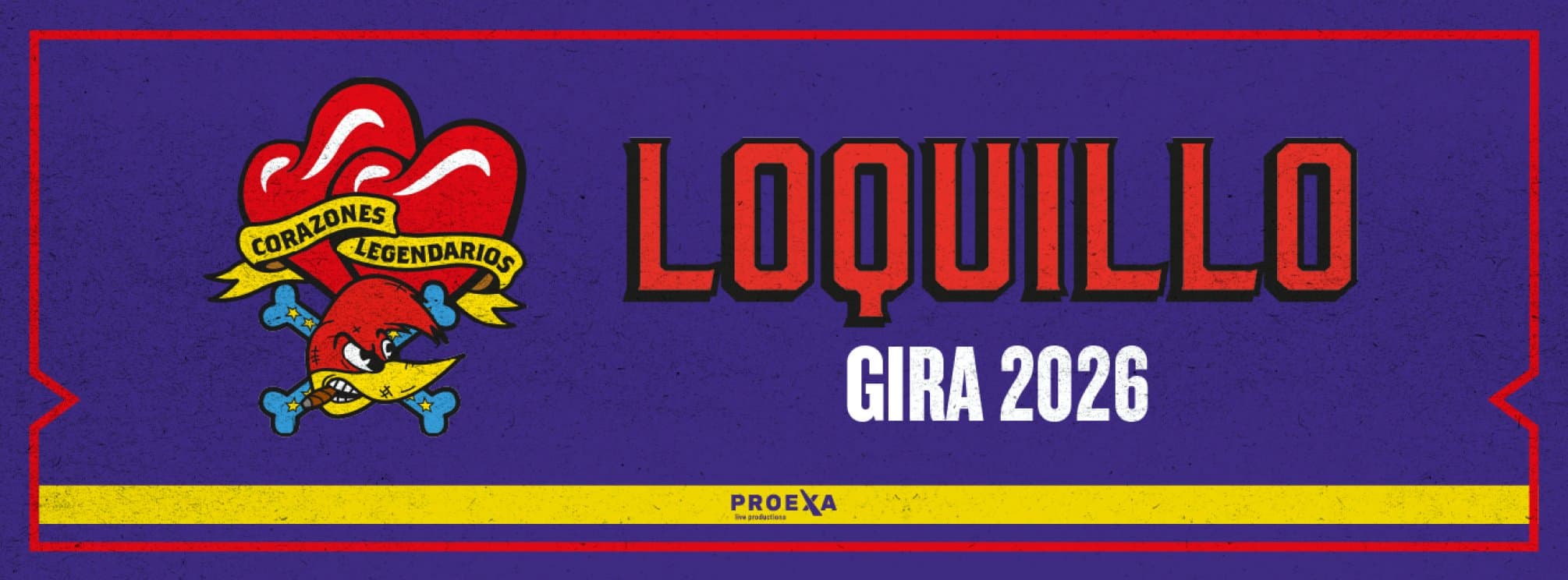 LOQUILLO - CORAZONES LEGENDARIOS en Granada