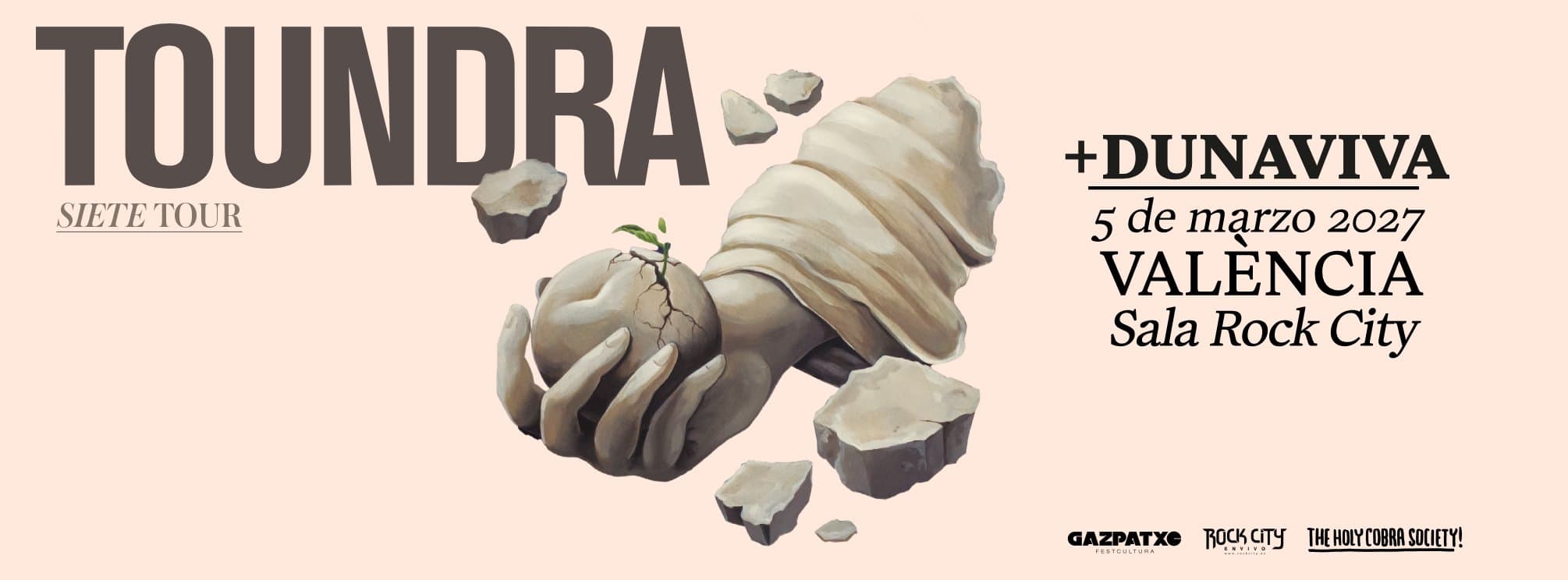 Toundra (+ Dunaviva) | Sala Rock City | València