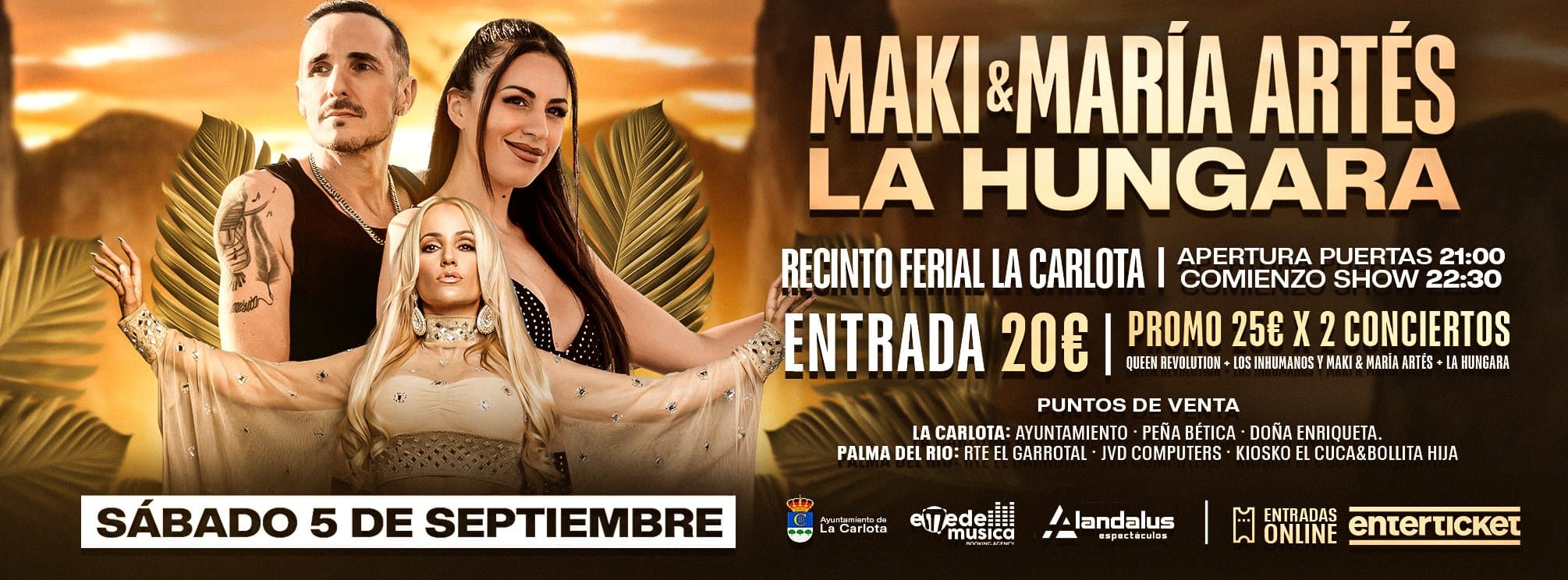 Maki & María Artés + La Húngara